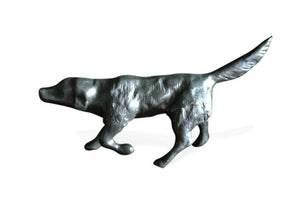 Bird Dog Sculpture Figurine Labrador Hunting Pointing - Cast Iron Metal in partnership with Rustic Deco Incorporated
