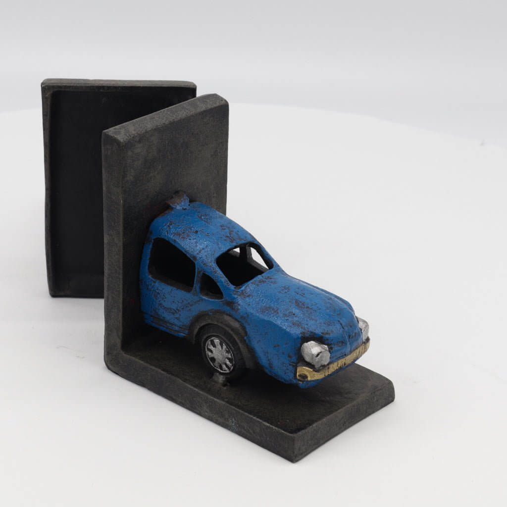 Classic Car Automobile Bookends - Metal - Cast Iron - Pair in partnership with Rustic Deco Incorporated