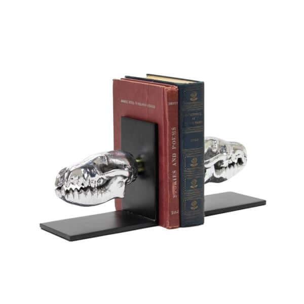 Fox Skull Bookends - Aluminum Brass and Cast Iron in partnership with Rustic Deco Incorporated